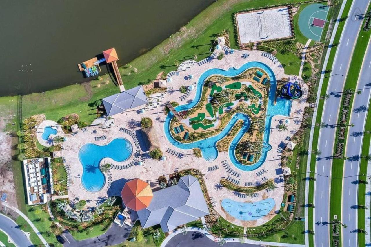 H - New 2 Bedroom Condo - 5 Miles To Disney - Free Water Park كيسيمي المظهر الخارجي الصورة